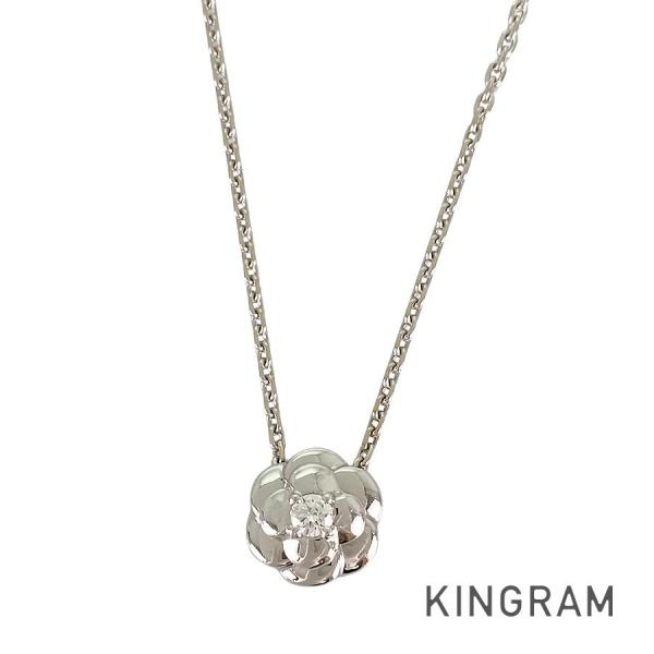 希少 CHANEL シャネル ネックレス カメリア スクエア シルバー製 希少 CHANEL シャネル ネックレス カメリア スクエア シルバー製