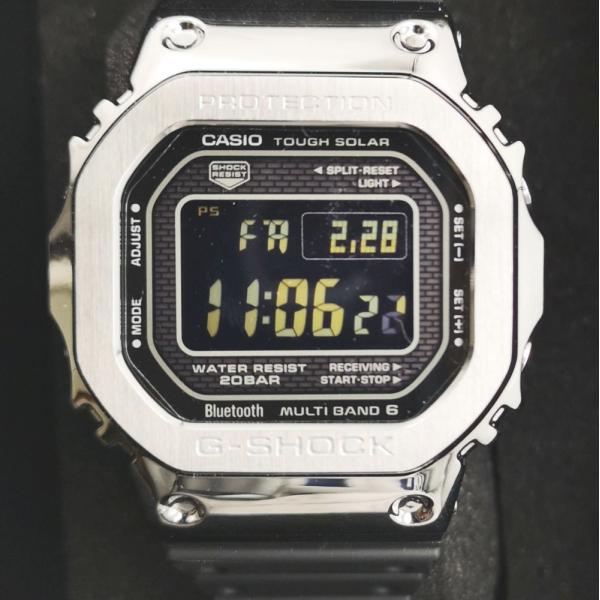 CASIO G-Shock GMW-B5000D-1JF ブラック ケース：34.3×43.5mm