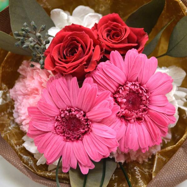 プリザーブドフラワー ギフト ミニブーケ ガーベラ カーネーション バラ入り 花束 フラワー 誕生日 プロポーズ 敬老の日 Buyee 日本代购平台 产品购物网站大全 Buyee一站式代购 Bot Online