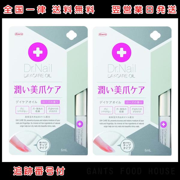 2個セット ドクターネイル デイケアオイル ローズの香り 6ml 興和新薬 Dr.Nail
