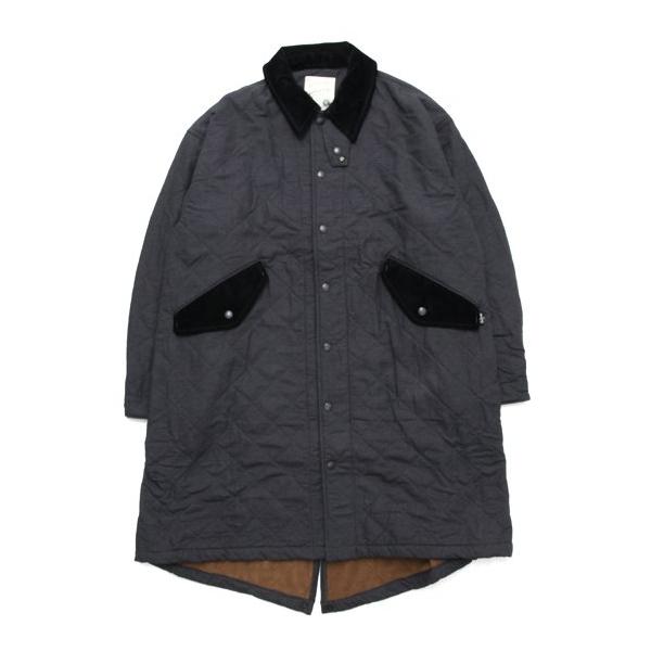 【GOHEMP】SURPLUS JOCKEY COAT / L GOHEMP ゴーヘンプ｜SURPLUS JOCKEY COAT (ダークチャコール