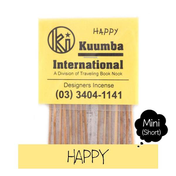 KUUMBA クンバ｜INCENSE mini (HAPPY)(お香 ミニサイズ)