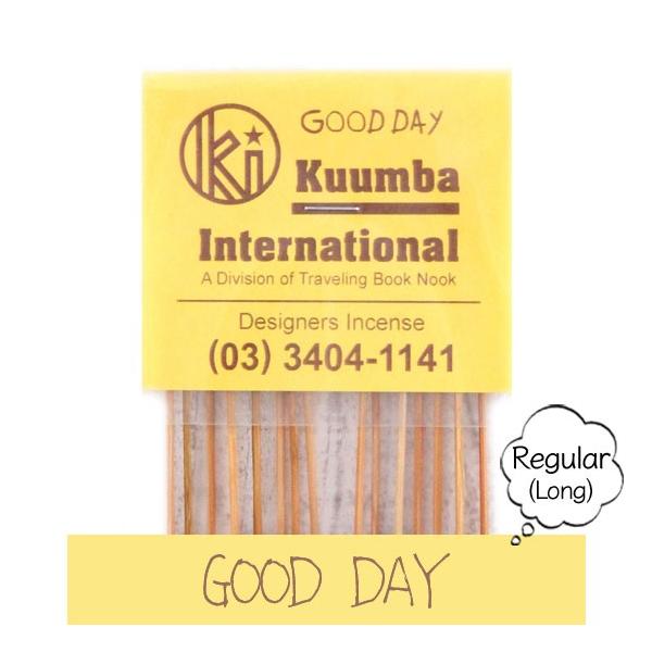 KUUMBA クンバ｜INCENSE regular (GOOD DAY)(お香 レギュラーサイズ