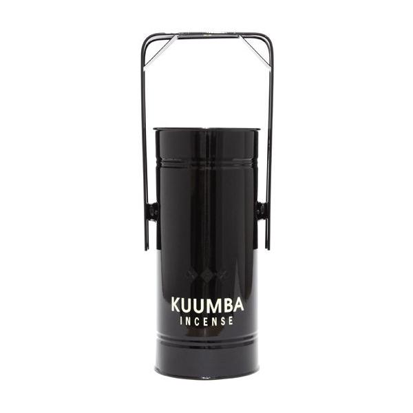 KUUMBA クンバ｜METAL CAN BURNER REGULAR (ブラック)(お香立て