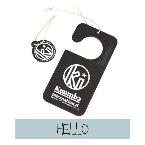 KUUMBA クンバ｜PAPER FRESHENER (HELLO ハロー)(ペーパー カータグ)