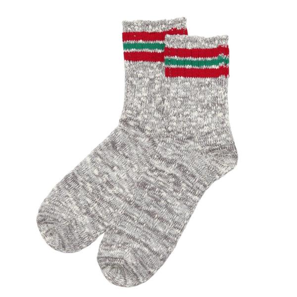 A HOPE HEMP アホープヘンプ｜HEMP SOCKS BIG FOOT #SHSX-100BG (グレー)(大きいサイズのヘンプソックス 日本製)