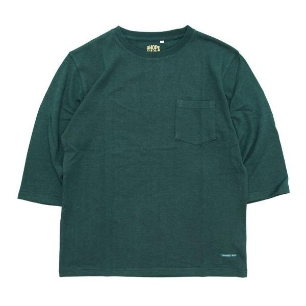 A HOPE HEMP �A�z�[�v�w���v�bSet in POCKET 3/4 Tee (�f�B�[�v�t�H���X�g)(�|�P�b�g ������T�V���c)