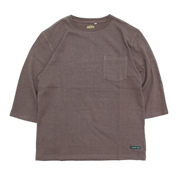 A HOPE HEMP �A�z�[�v�w���v�bSet in POCKET 3/4 Tee (�X�[�e�B�[)(�|�P�b�g ������T�V���c)