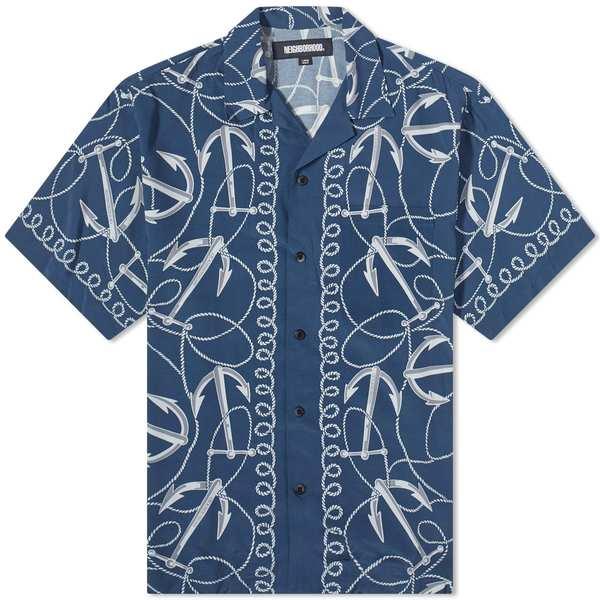 ネイバーフッド メンズ シャツ トップス Neighborhood Anchor Hawaiian 