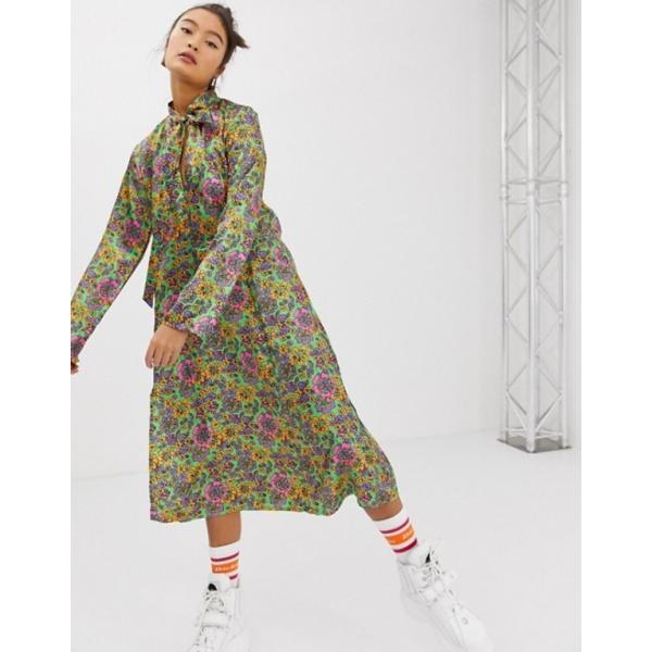 ミルクイット レディース ワンピース トップス Milk It Vintage Split Front Midi Dress Avtovokzal Gomel By Index Php