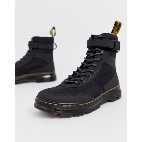 ドクターマーチン メンズ ブーツ 国内在庫 レインブーツ シューズ Dr Black Combs Tech Boot Martens In