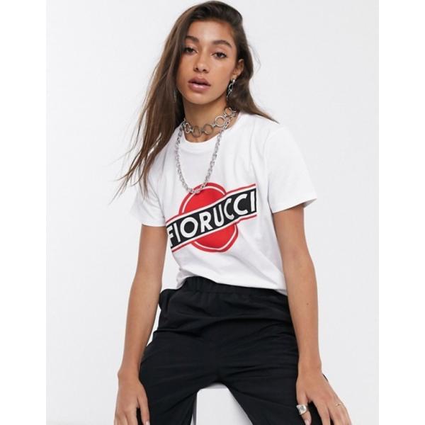 フィオルッチ レディース Tシャツ トップス Fiorucci Martini 春の新作 In Shirt White T Logo