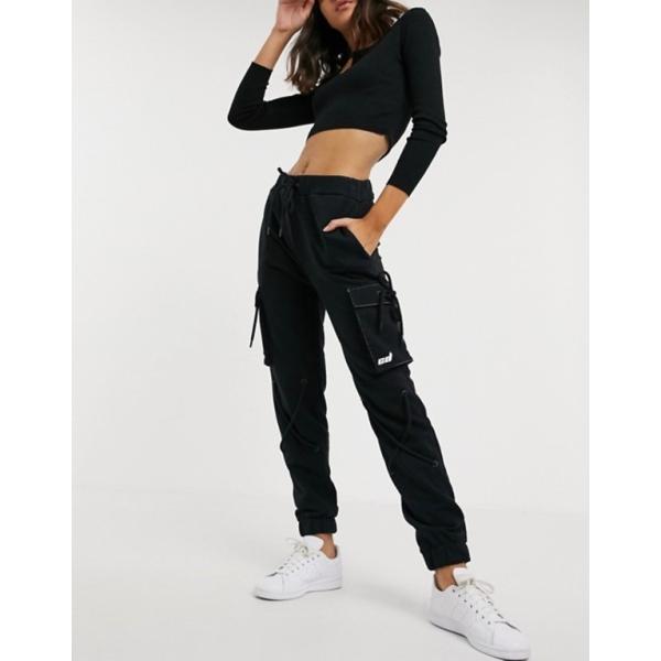 クリミナルダメージ レディース カジュアルパンツ ボトムス Criminal Damage In Utility 全品送料無料 Stitch Sweatpants Contrast