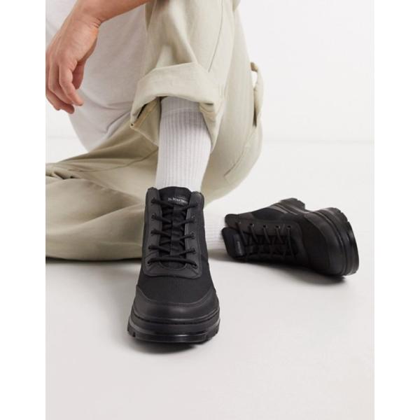 ドクターマーチン メンズ ブーツ 訳あり レインブーツ シューズ Dr Martens Boots Black Bonny 6 Tech In Eye