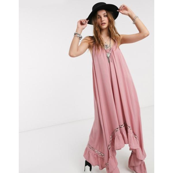 フリーピープル レディース ワンピース トップス Free People Amor Slip Maxi 再入荷 予約販売 Dress