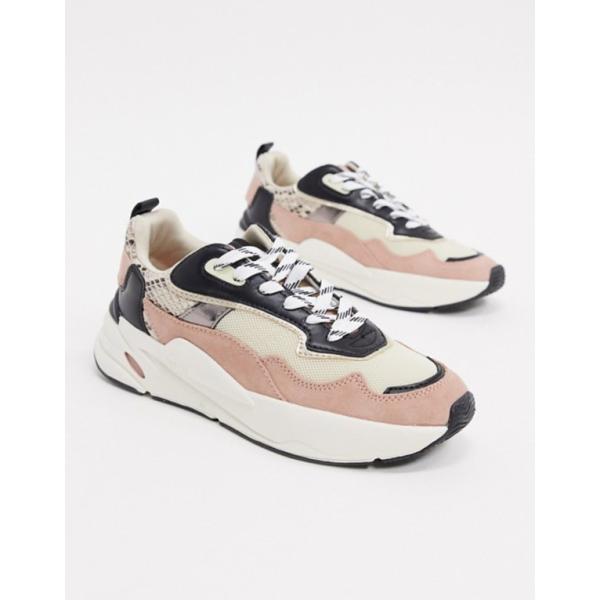 ストラディバリウス レディース スニーカー シューズ Stradivarius In Mixed 格安 価格でご提供いたします Panel Sneakers Multi