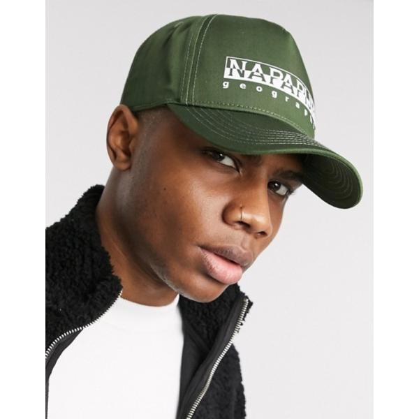 ナパピリ メンズ 帽子 アクセサリー Napapijri Cap In Green おすすめ特集 Framing