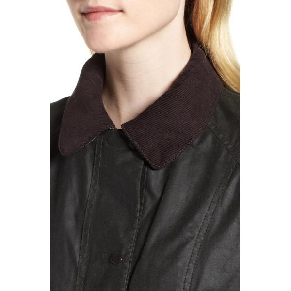 barbour waxed cotton utility jacket