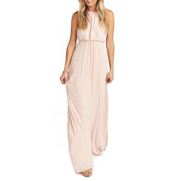 ウミーユアムーム レディース ワンピース トップス Show Me Your Gown 毎日がバーゲンセール Open Back Mumu Blouson Amanda