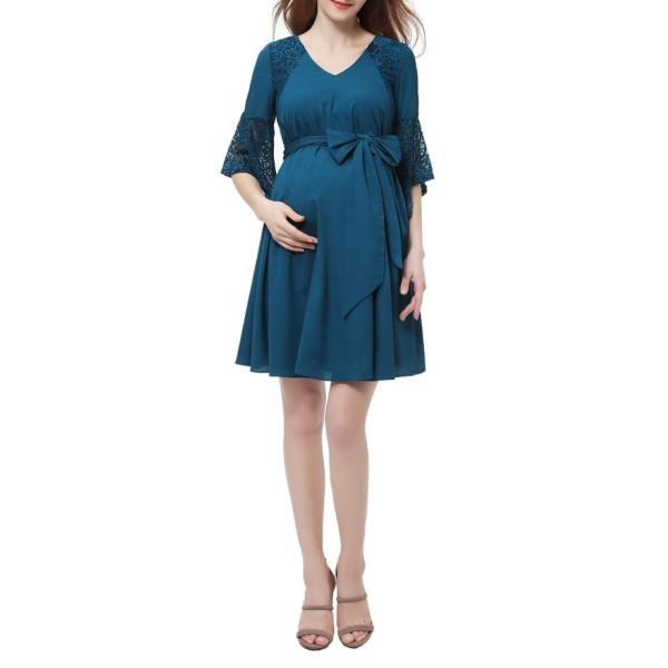 春の新作 キミアンドカイ レディース ワンピース トップス Kimi And Kai Trim Dress Lace Abbey Maternity