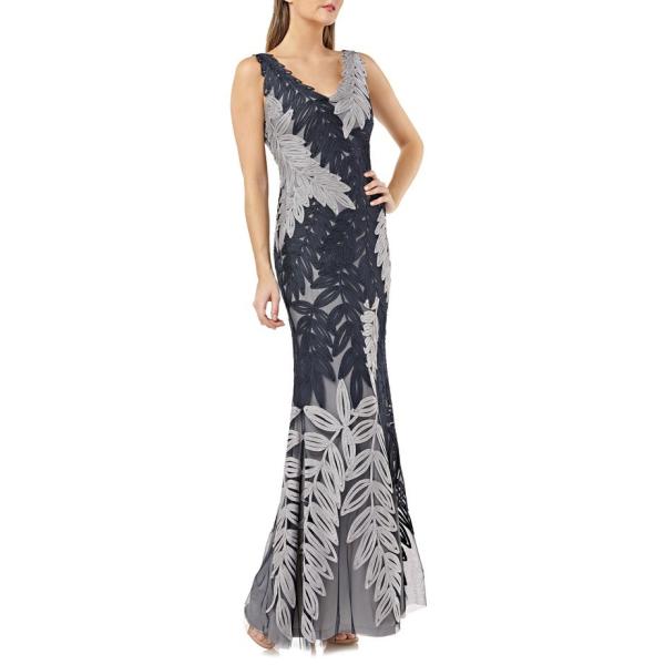 ジェイエスコレクションズ レディース ワンピース トップス Js Collections Leaf Soutache Trumpet Gown Psikologi Unj Ac Id