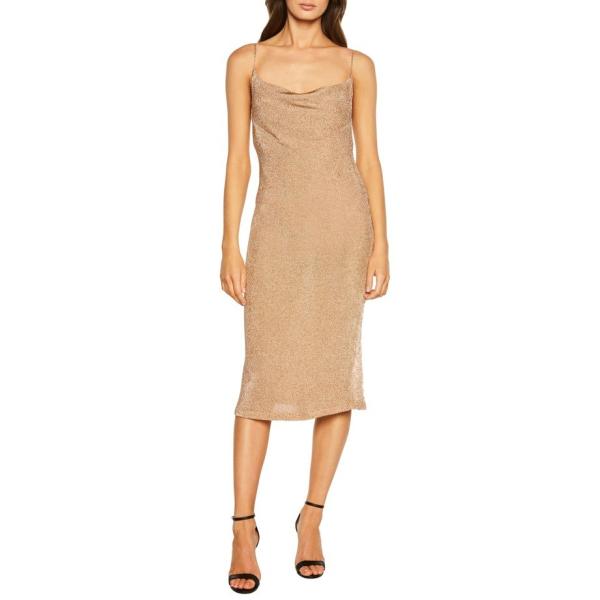 バードット レディース ワンピース ブランド激安セール会場 トップス Slipdress Dani Bardot Metallic