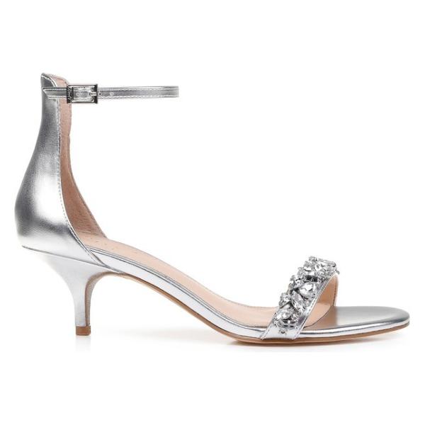 dash embellished halo strap sandal