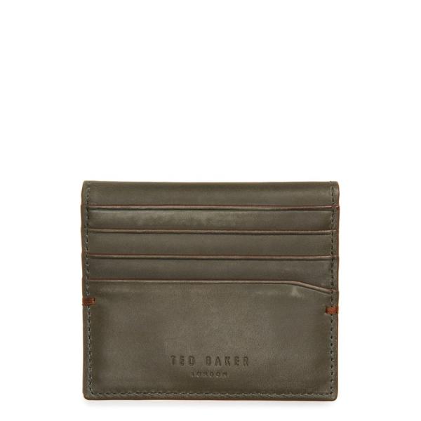 テッドベーカー メンズ 財布 アクセサリー Ted Baker London Farcard Waxed Suede Folding Card Case Autopartsnepal Com