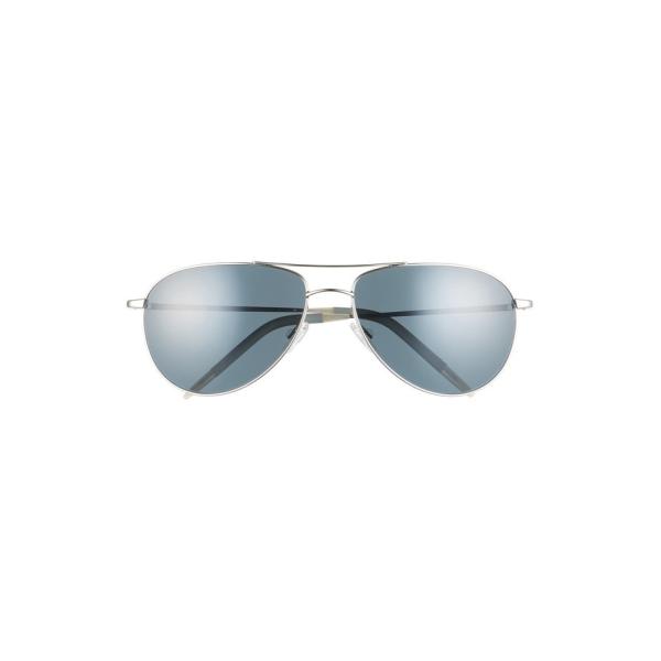 オリバーピープルズ メンズ サングラス アイウェア アクセサリー Oliver 59mm Benedict Aviator Sunglasses Peoples ついに再販開始