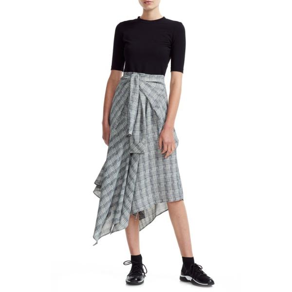 マージュ レディース ワンピース トップス Maje Dress Media Rapri Asymmetrical 上品 Mixed