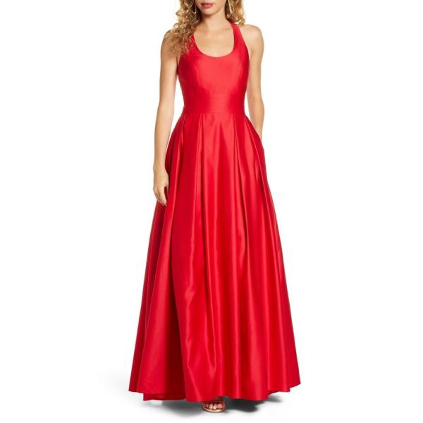 モルガン レディース ワンピース トップス Morgan Amp Co Back Cutout Satin Ballgown Vineetnarain Net