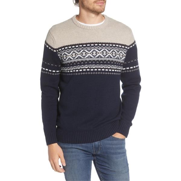 ノーマルブランド メンズ ニット セーター アウター The Normal Brand Sweater 人気ブレゼント Isle Crewneck Fair