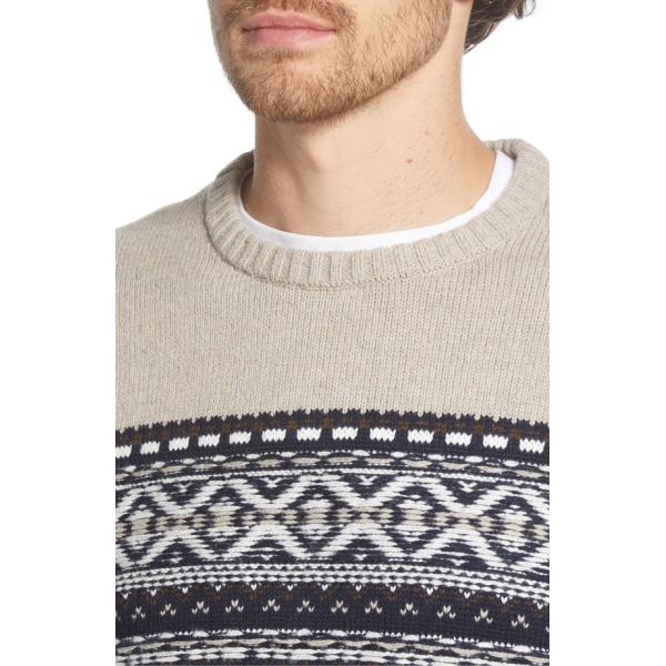 ノーマルブランド メンズ ニット セーター アウター The Isle 正規取扱店 Fair Sweater Brand Crewneck Normal