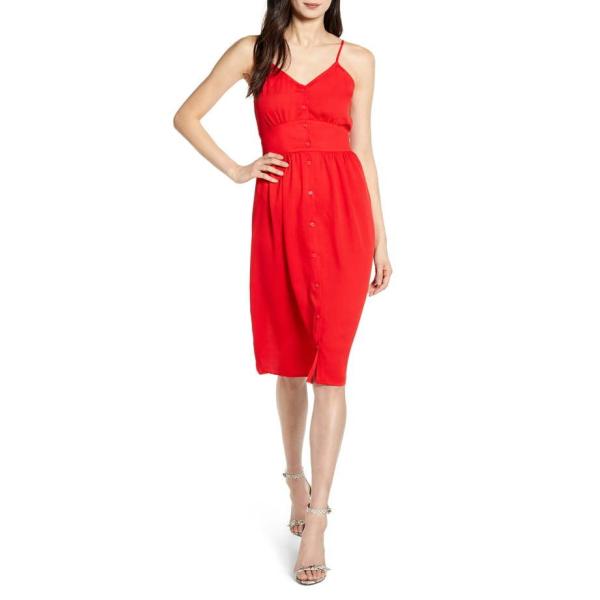 チェルシー28 信託 レディース ワンピース トップス Chelsea28 Front Button Waist Sundress Empire