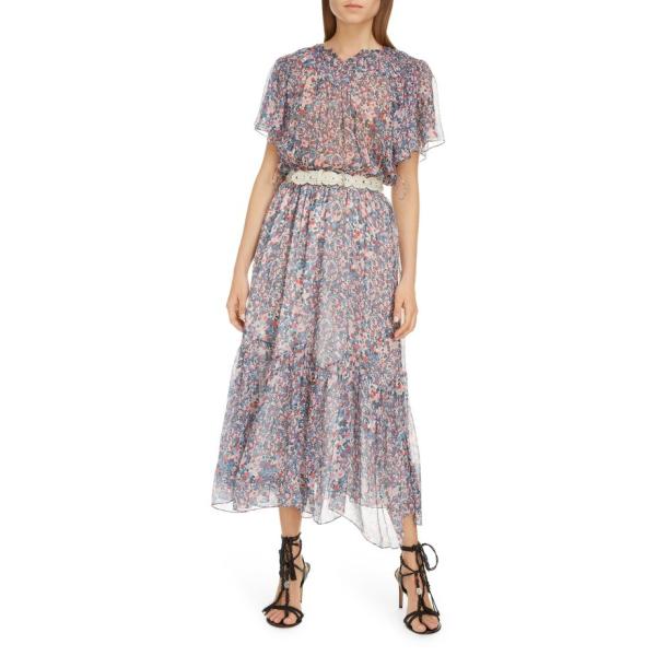 イザベル マラン レディース ワンピース トップス Isabel Marant Floral Silk Maxi Dress Shershine Com