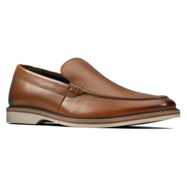 高級な クラークス メンズ スリッポン ローファー シューズ Clarks Men Atticus Venetian Edge Loafer