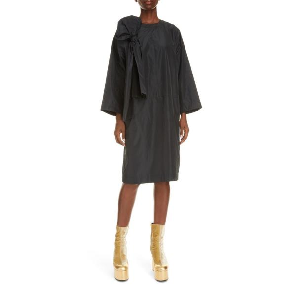 ドリス ヴァン ノッテン 高品質 レディース ワンピース トップス Dries Shift Bow Van Dress Taffeta Noten