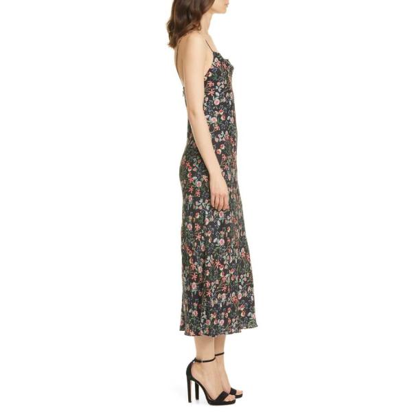 アリス アンド オリビア デポー レディース ワンピース トップス Alice Olivia Midi Floral Slipdress Harmony