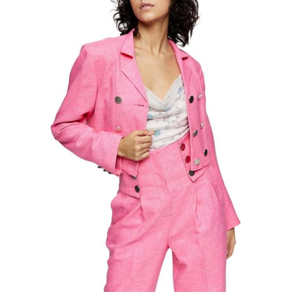 トップショップ レディース ジャケット ブルゾン アウター Topshop Idol Triple Breasted Crop Blazer Fyrljuset Org