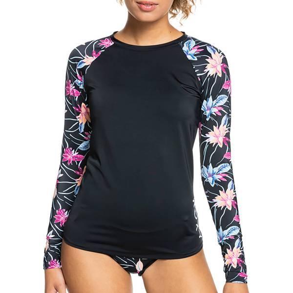 当店特典行き ロキシー レディース トップのみ タンキニ 水着 水着 Roxy レディース Women S Active Long Sleeve