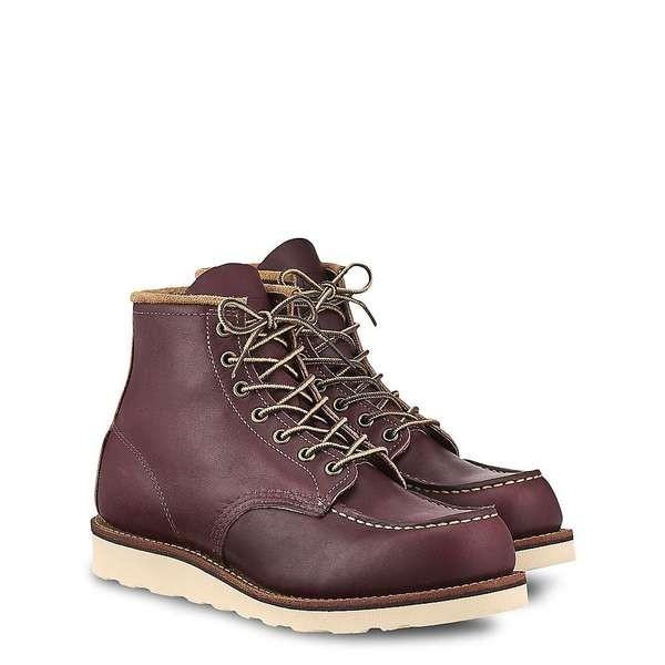 レッドウィング 高級品 メンズ ブーツ レインブーツ シューズ Red Wing Boot Classic Heritage 6 Inch Men S Moc