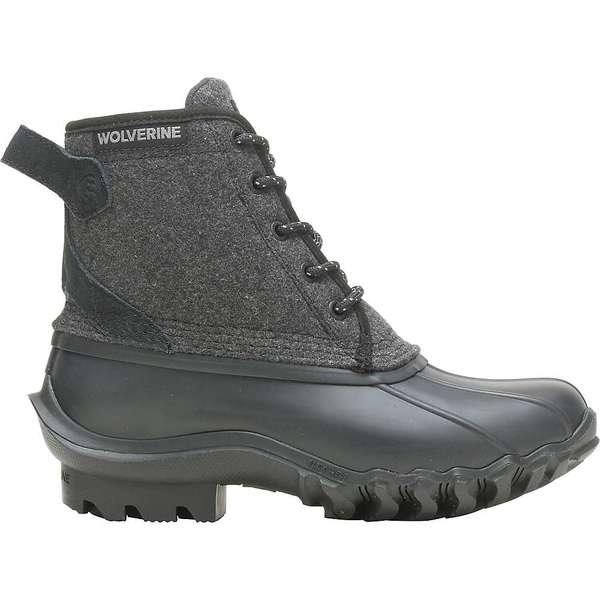 祝日 ウルヴァリン Wolverine Women Torrent Wool Duck Boot レディース (取寄) ウルヴァリン ヘリテージ レディース トレント キルテッド Wolverine Heritage women Torrent Quilted Black
