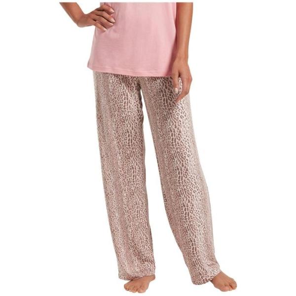 ヒュー レディース ナイトウェア アンダーウェア Leopard Stripe Long Pj Pants Kisumupoly Ac Ke