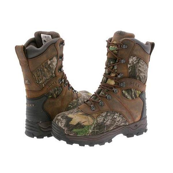人気ブランドを 10 Utility Sport シューズ ブーツ レインブーツ メンズ ロッキー Moc Gm 1000 Waterproof Camo レインブーツ サイズ 8 5xd Medium Morrismonument Com