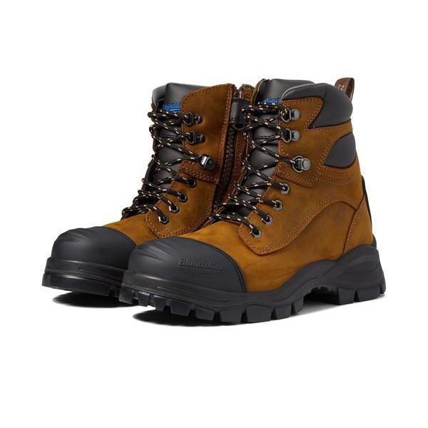 ブランドストーン メンズ シューズ ブーツ レインブーツ レインシューズ ブーツ シューズ Bl9 Lace Zip Work 07 Brownc メンズファッション ショップ Boot リビーダ 返品不可