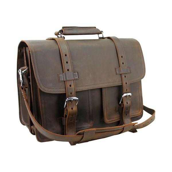 ヴァガボンドトラベラー ショッピング メンズ スーツケース バッグ 18 Leather Large Briefcase Ceo