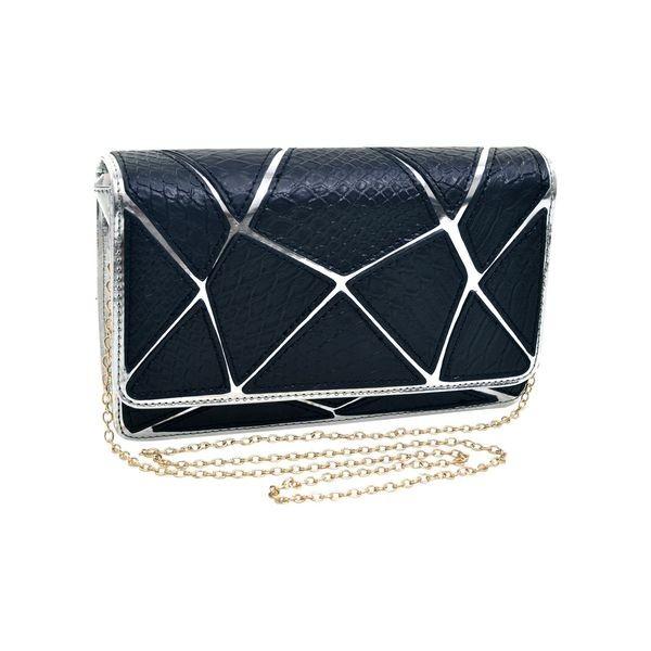 ダセイン メンズ 超安い セカンドバッグ クラッチバッグ バッグ Patch Croco Clutch Chrome
