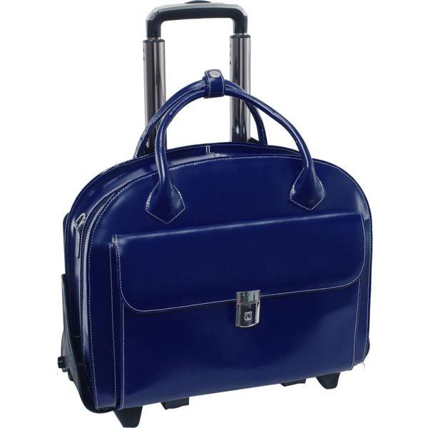 マックレイン レディース スーツケース バッグ W Series Glen Ellyn Leather Detachable Wheeled Women S 15 4 Laptop Case Apaproduction Fr