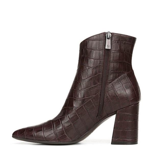 leather dress booties