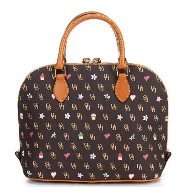 ドーネイアンドバーク レディース ハンドバッグ ハンドバッグ バッグ Gretta Novelty Bag Collection Signature Satchel Zip Zip Satchel Bag 31 Brown リビーダ ショップ